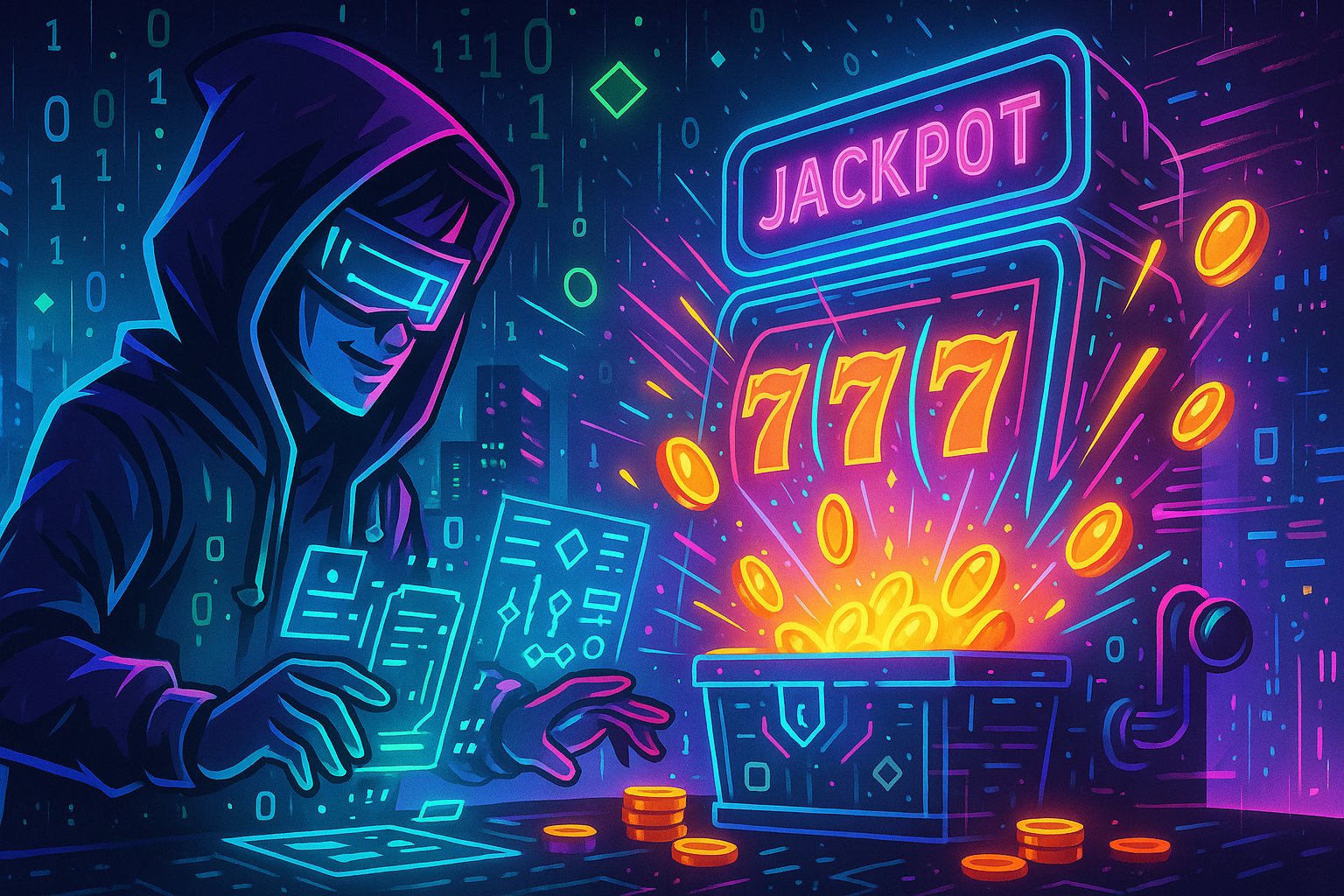 Ilustrasi permainan slot online di samudrabet dengan tampilan antarmuka yang menarik